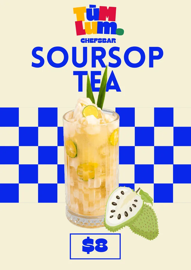 Soursop Tea, $8