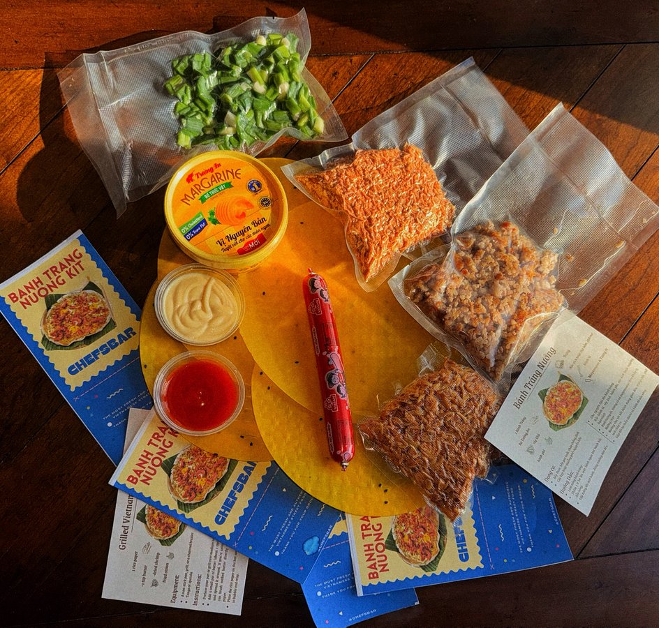 Grilled Rice Paper Kit